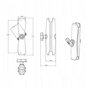 RAM Mount RAM-201U-D kit de support - Kits de support (232 mm)
