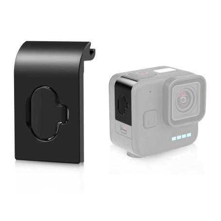 MotuTech Couvercle latéral en Métal pour GoPro Hero11 Black Mini Porte latérale de Rechange avec Port de Type C Port de Charge