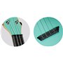 Flight, 4-String Travel Series Soprano Ukulele, Light Blue (TUS-35LB)