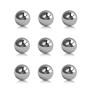Othmro Lot de 10 G10 18 mm Billes de Roulement en Acier Inoxydable pour l'automobile l'industrie la Mécanique l'instrumentation