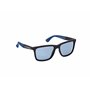 BMW MOTORSPORT Bs0031 Lunettes de Soleil, Noir Opaque, Lenti Polarizzate Blu Homme