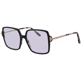 Tom Ford FT5915-B 005 Lunettes de vue pour femme Noir/Havane/Bleu 53 mm