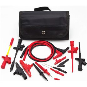 TestHelper TH8KIT Kit de sondes de test électroniques 15 en 1 pour spécialités automobiles Kit de sondes de test Pinces crocodil