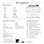 HP LaserJet Pro M501dn (J8H61A) - Imprimante monochrome (recto-verso ; noir ; jusqu'à 43 ppm ; USB 2.0 + Gigabit Ethernet)