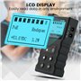 Noyafa Testeur de Tension et de Courant PoE avec Testeur de Câble LCD avec Fonction POE, Testeur de Câble Réseau Testeur de Rése