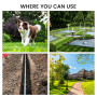 VXSCAN Underground Cable Non-Destructive Locator, Wire Locator Tracer F04 with Earphone for Locating Breakage Cables Irrigation 