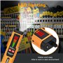 VXSCAN Underground Cable Non-Destructive Locator, Wire Locator Tracer F04 with Earphone for Locating Breakage Cables Irrigation 