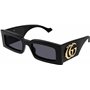 Gucci GG1425S-001-54 - Lunettes de soleil féminines - Shiny Solid Black