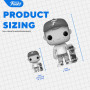 Funko Pop! Keychain: Demon Slayer - Nezuko- Mini-Figurine en Vinyle à Collectionner Porte-clés Fantaisie - Cadeau de Noël - Idée