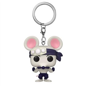Funko Pop! Keychain: Demon Slayer - Muscle Mouse - Mini-Figurine en Vinyle à Collectionner Porte-clés Fantaisie - Cadeau de Noël