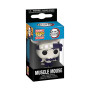 Funko Pop! Keychain: Demon Slayer - Muscle Mouse - Mini-Figurine en Vinyle à Collectionner Porte-clés Fantaisie - Cadeau de Noël