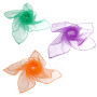NUOLUX Multi-Color Foulards Ourlé Jonglage Foulards Danse 12pcs (couleur assortie)