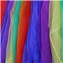 NUOLUX Multi-Color Foulards Ourlé Jonglage Foulards Danse 12pcs (couleur assortie)