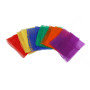 NUOLUX Multi-Color Foulards Ourlé Jonglage Foulards Danse 12pcs (couleur assortie)