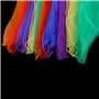 NUOLUX Multi-Color Foulards Ourlé Jonglage Foulards Danse 12pcs (couleur assortie)