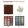 Mungyo Gallery Lot de 120 pastels à l'huile douce en bois – Couleurs assorties (MOPV-120W)