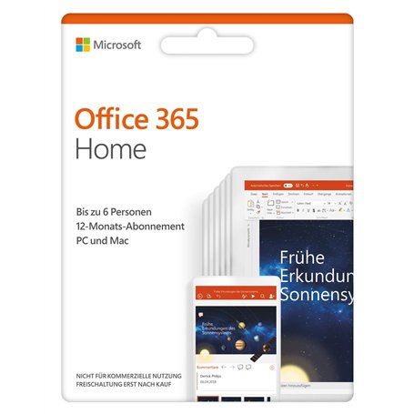 Microsoft Office 365 Home 1 Jahr