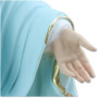 Proposte Religiose Statue de Notre-Dame Immaculée ou Miraculeuse en Résine Hauteur 40 cm Peint à la Main.