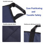 Drap De Glisse Drap De Transfert, Alèse De Positionnement avec 6 Poignées Renforcées,Drap Patient Réutilisable Et Lavable pour S