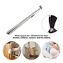 Amoyeric 80Cm Extra-Long Chausse-Pied, Long Manche Acier Inoxydable Durable Métal Chausse-Pied pour Les Personnes Âgées, Femmes 