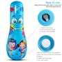 Ruiqas Sac de Frappe Gonflable pour Enfants de 119,4 cm, Sac de Frappe autoportant pour Exercices à la Maison pour soulager Le S