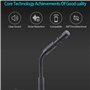 Petyoung Microphone USB à Condensateur Portable Plug & Play pour Ordinateur Pc Ordinateur de Bureau Micro Omnidirectionnel pour 