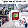 SANON Inclinomètre numérique, LCD Rapporteur d'angle numérique avec Magnétique, 4 * 90° Etanche Mesureur Angle Goniomètres Pour 
