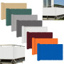 BâChe Brise Vue 50x400cm avec Attaches De CâBle Et Cordons Brise-Vue Et Pare-Soleil pour Balcon Diverses Tailles Au Choix pour J
