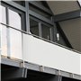 BâChe Brise Vue 50x400cm avec Attaches De CâBle Et Cordons Brise-Vue Et Pare-Soleil pour Balcon Diverses Tailles Au Choix pour J