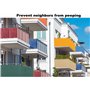 BâChe Brise Vue 50x400cm avec Attaches De CâBle Et Cordons Brise-Vue Et Pare-Soleil pour Balcon Diverses Tailles Au Choix pour J