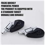 GLHYUOP Jouet Fidget Soft Bullet Guns,Style Revolver Pliage De L’Alliage Pistolet De Jet D’Obus 12 Balle Molle DéMarrable Jouets