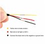 PNNNU 15 LEDs Style F1 Troisième Feu Arrière Stroboscopique Clignotant De Frein Arrière Feux De Voiture Signal De Frein,Rouge