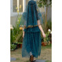 CRETUAO Costume de Danse du Ventre Indien pour Filles, Robe Fantaisie de fête d'halloween Princesse Jasmine pour Enfants, Tenues
