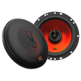 JBL Stage1 GEN2 62 – 6.5 inch (165mm) 2-Way Coaxial Car Speakers – 50W RMS – 220W Peak – OEM Fit – with Grilles – Car Audio Upgr