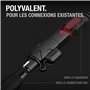 NOCO GC009 X-Connect Accessoire Adaptateur SAE pour Chargeurs de Batterie Intelligents Genius