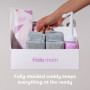 Frida Mom Kit indispensable pour la récupération par césarienne pour le travail, l'accouchement et le post-partum : chaussettes,
