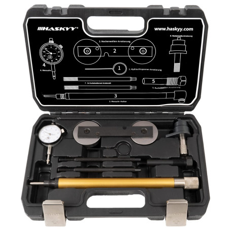Outil de réglage de chaîne de distribution moteur - Outil compatible avec VW Audi Seat Skoda 1.2 1.4 1.6 TSI FSI TFSI