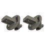 Twowinds - Crochet Pare-soleil Compatible avec Renault Clio Megane Scenic Laguna Twingo Espace Vel Satis Trafic Kangoo - Support