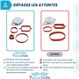 Twowinds - Bouchon Collecteur Admission (22mm) Compatilbe avec BMW E38 E87 E46 E91 E93 E39 E60 E64 E65 E66 E67 E70 E72 - Supprim
