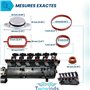 Twowinds - Bouchon Collecteur Admission (22mm) Compatilbe avec BMW E38 E87 E46 E91 E93 E39 E60 E64 E65 E66 E67 E70 E72 - Supprim