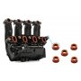 Twowinds - Joint de Collecteur d'Admission Compatible avec BMW E81 E46 E90 E91 E92 E39 E39-11612246949 - Rondelle d'Appui (5 piè