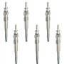 Twowinds - Bougie de Préchauffage Compatible avec BMW E46 E53 E60 E61 E63 E64 E65 E83 E91 E92-12237786869 - Chauffage (6 pièces)