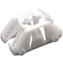 Twowinds - Clip Pédale de Frein Compatible avec Audi A1 A3 TT, Seat Alhambra Altea Arosa Cordoba Ibiza Leon Toledo, Skoda Fabia,