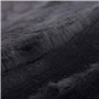 Merauno Lamb Skin GP/Jumping Half Lined Numnah Tapis de selle en peau d'agneau Noir (D)
