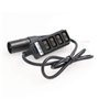 SZRMCC Anton Bauer Batterie 4 Broches XLR vers 4 Ports D Tap P Tap Splitter Cable pour Appareil Photo Arri Rouge/TVLOGIQUE