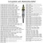 Twowinds - Bougie de Préchauffage Compatible avec BMW E30 E30 E28, Citroen Berlingo C15 C25 CX Xsara, Peugeot 205 306 406-025020