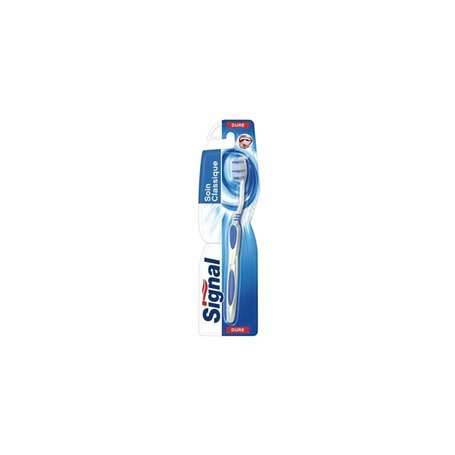 Signal Brosse à Dents Soin Classique Dure - Lot de 4 (Coloris aléatoire)