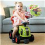 FALK - Porteur Tracteur Claas avec Barre Ergonomique d'aide à la Marche - Dès 12 Mois - 90% de Plastique recyclé - Fabriqué en F