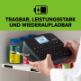 DYMO LabelManager Executive 640 CB Imprimante d'étiquettes portable avec sac de transport et 3 étiquettes | Étiqueteuse | Clavie