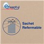 Efiseptyl - Porte-Fil Dentaire - À Partir de Paille de Blé - Goût Menthe - Facile à Insérer - Sachet Refermable - x48